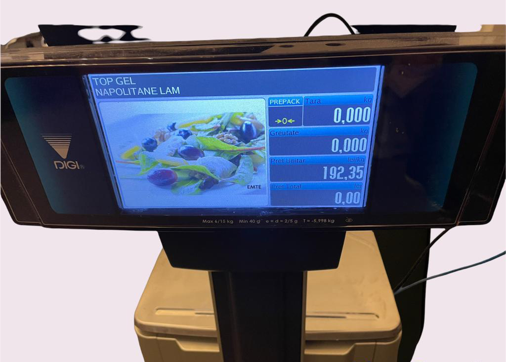 Cantar cu Etichete Digi SM-5500EV - imagine 4