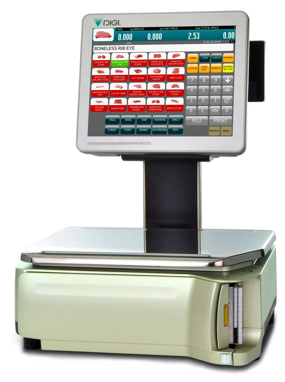 Cantar cu Etichete Digi SM-5500EV - imagine 2