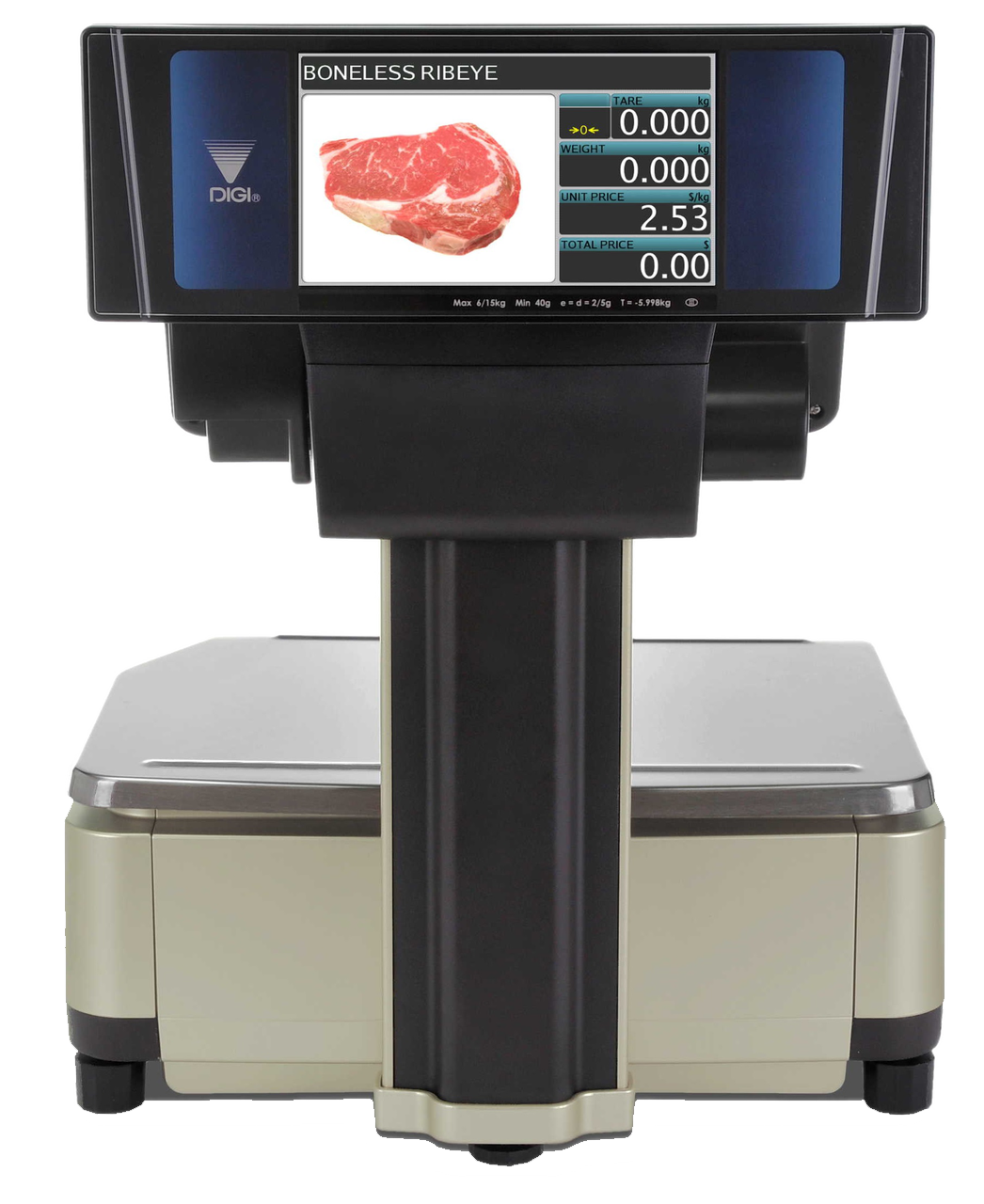Cantar cu Etichete Digi SM-5500EV - imagine 3